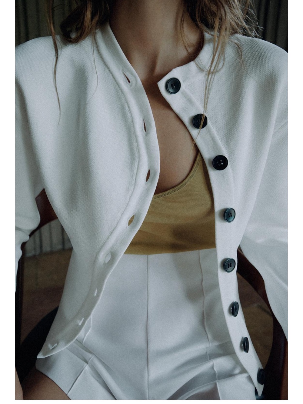 NWT Zara asymmetric closure cardigan
